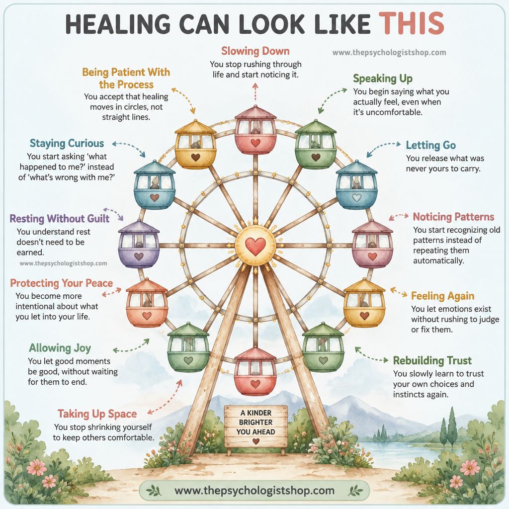 Healing doesn't look like a straight line — it looks like small, quiet shifts that no one else notices but you.
