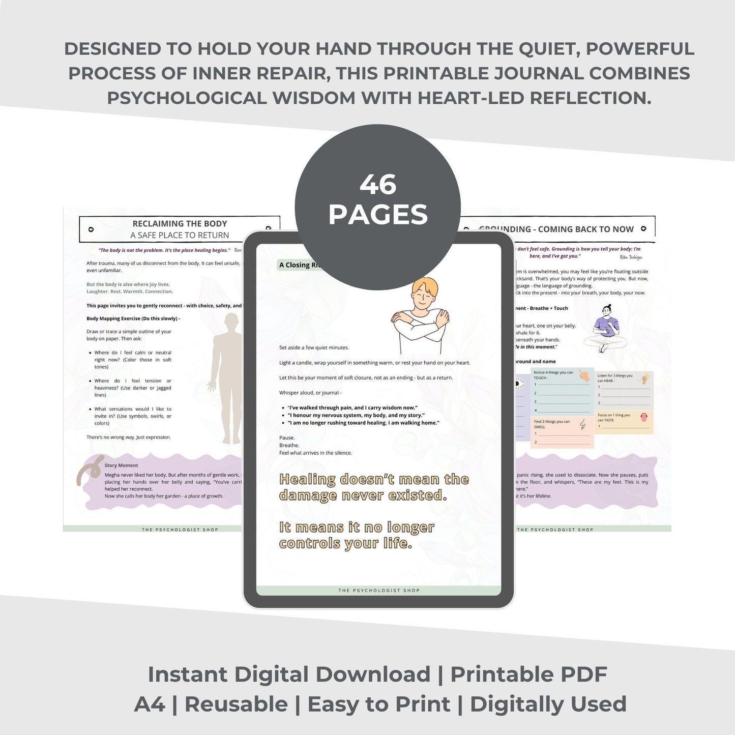 Trauma Healing Workbook for Beginners