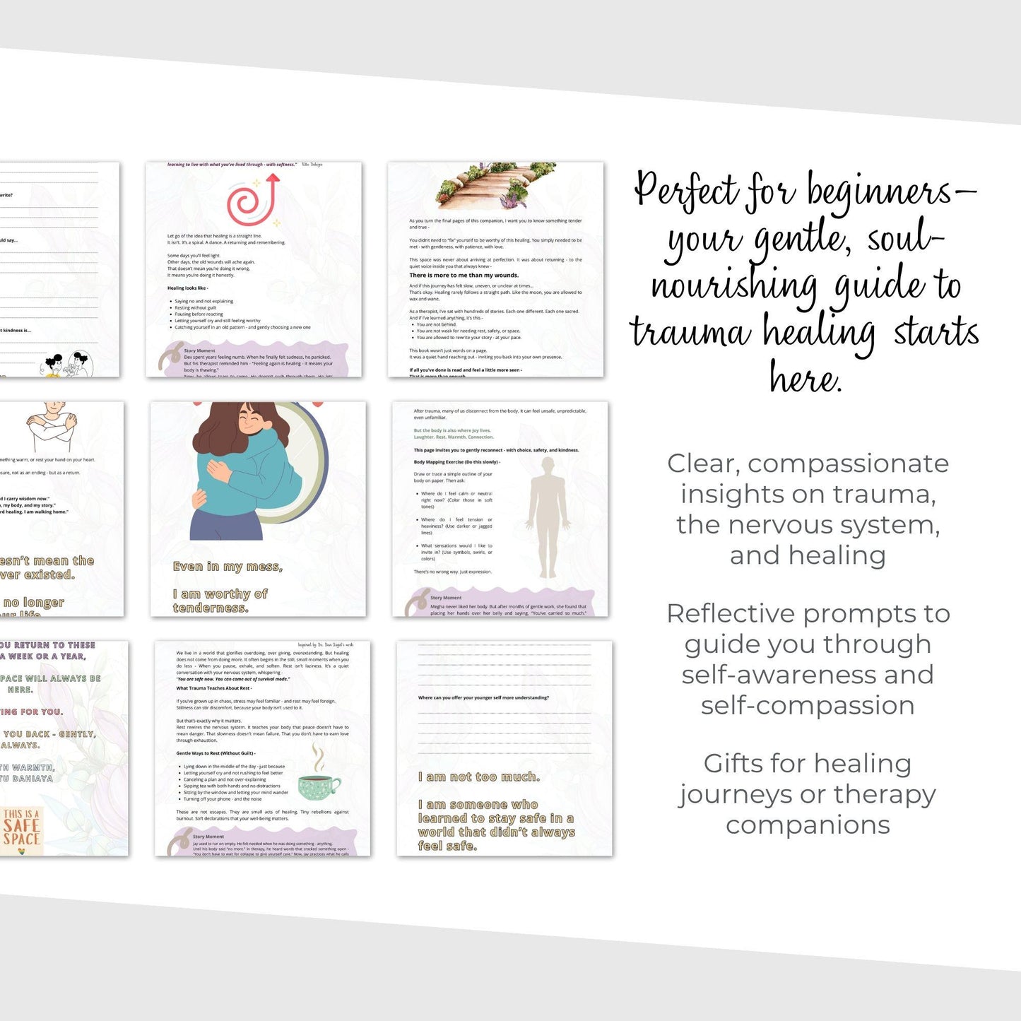 Trauma Healing Workbook for Beginners