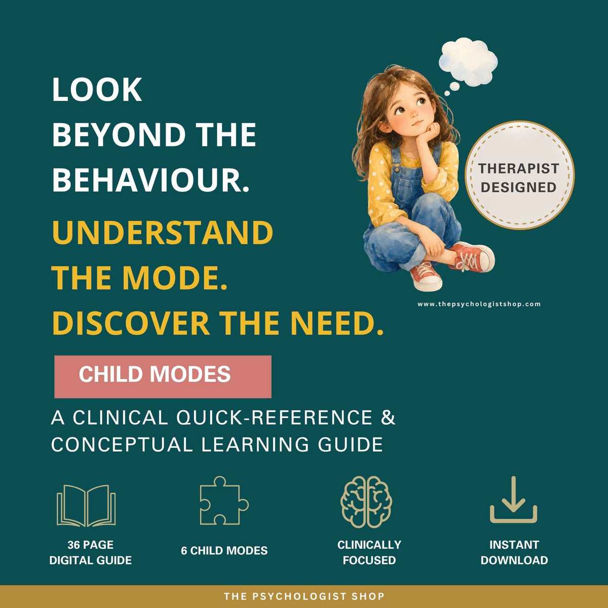 Schema Therapy Child Modes: A Therapist’s Clinical Quick-Reference Guide
