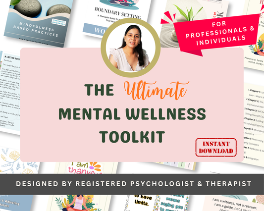 The Ultimate Mental Wellness Toolkit: Mindfulness, Self-Care, Boundaries & Beyond Overwhelm Bundle