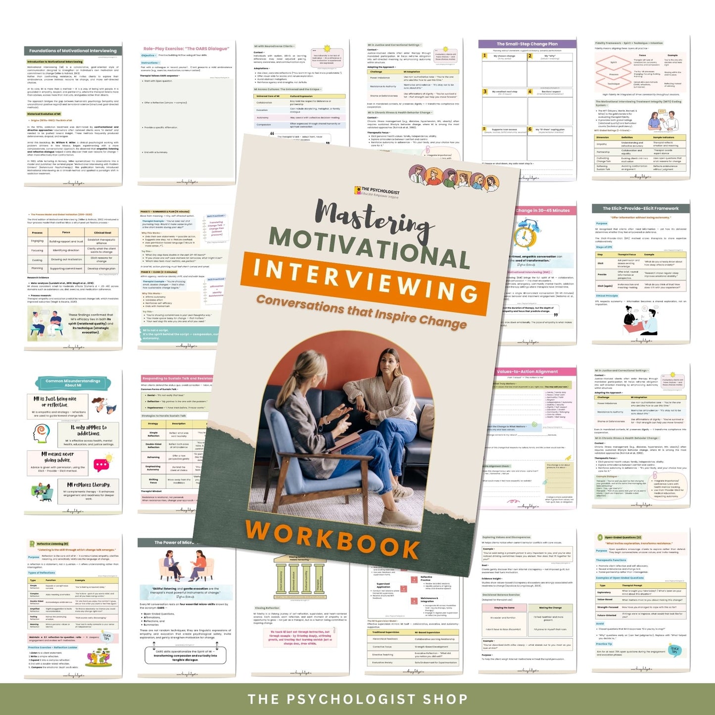 MI WORKBOOK- MASTERING MOTIVATIONAL INTERVIEWING