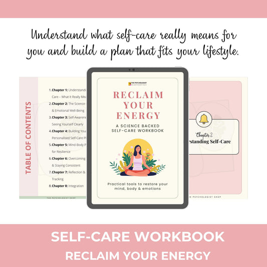 The Self-Care Workbook: Your Guide to Restoring Balance, Building Resilience & Prioritizing You