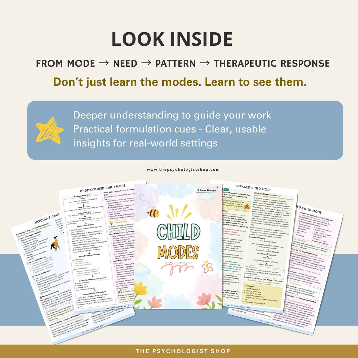 Schema Therapy Child Modes: A Therapist’s Clinical Quick-Reference Guide